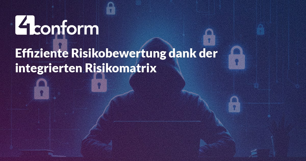 Effiziente Risikobewertung mit der Risikomatrix des 4conform Enterprise ...